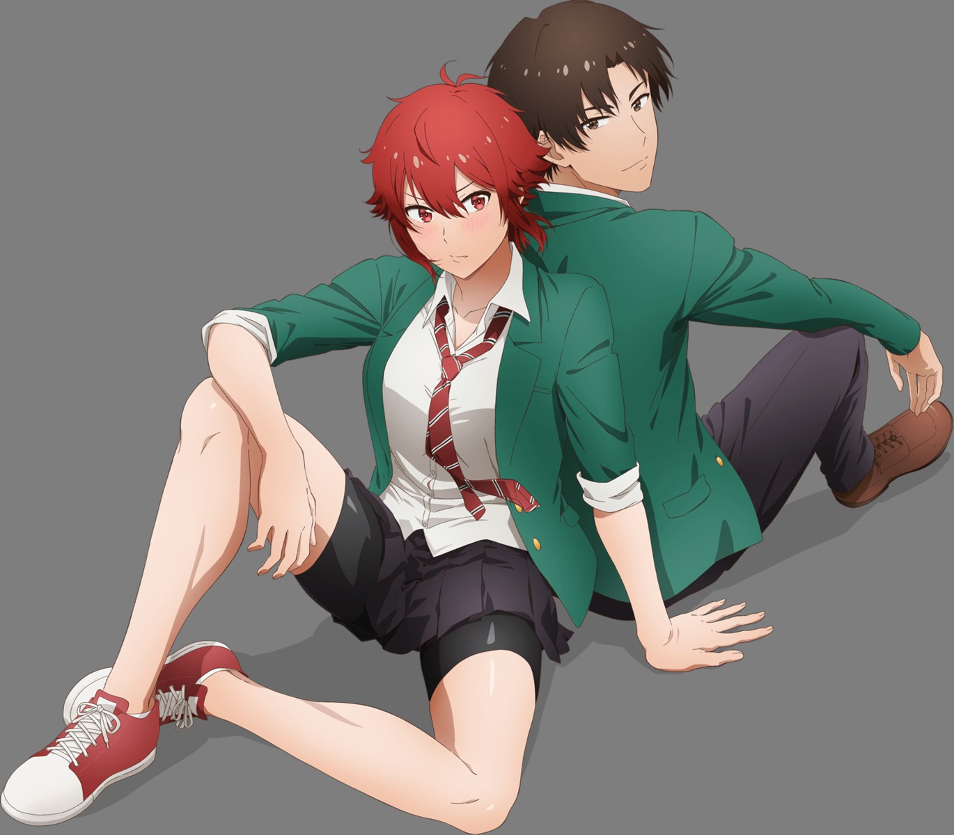 tomo-chan wa onna no ko! aizawa tomo kubota junichirou bike shorts - Tomo Chan Wa Onna No Ko Anime